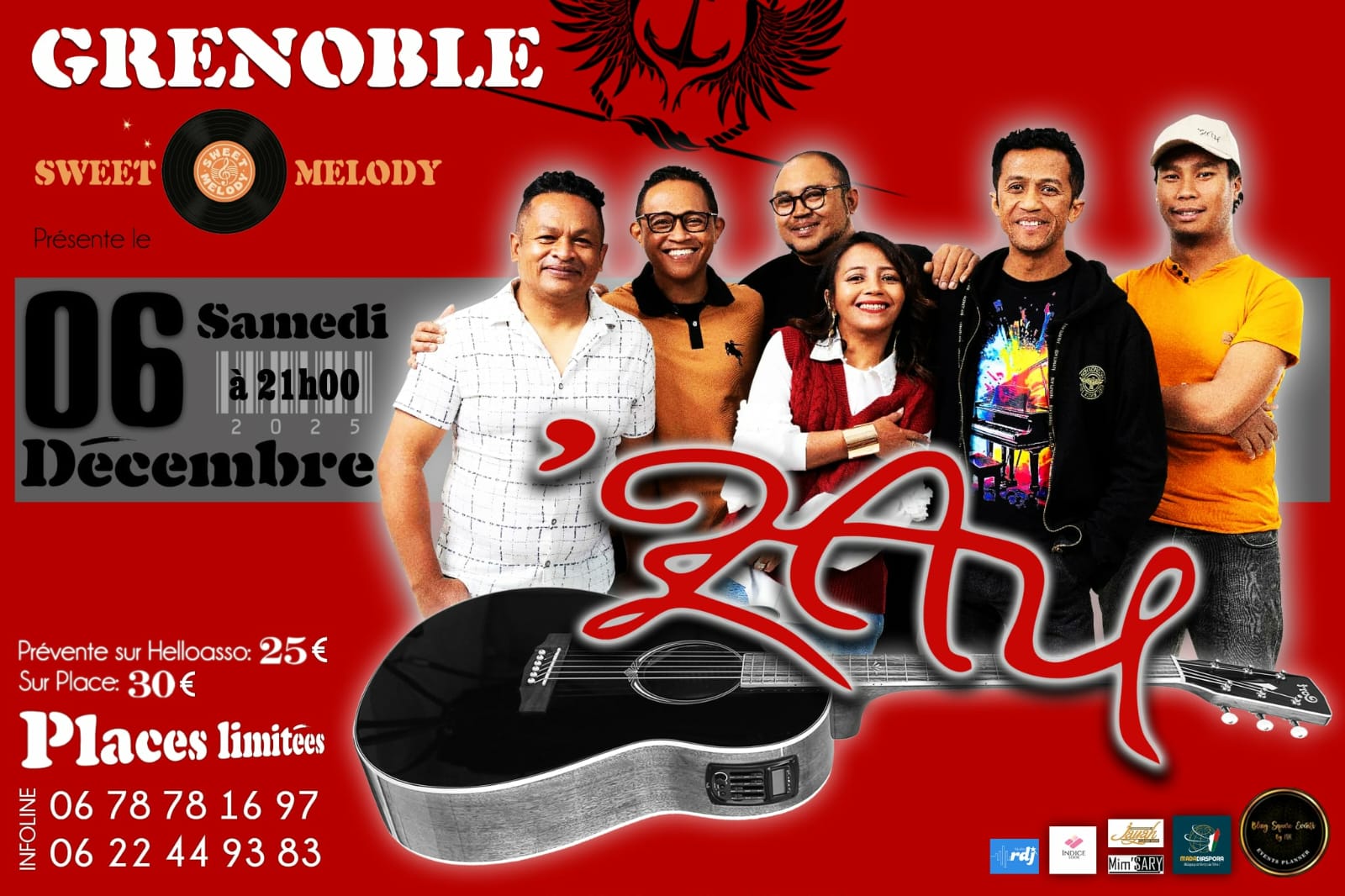 Concert Du Groupe Zay - Grenoble