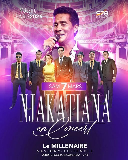 Njakatiana A Paris  Au Grand Complet En Région Parisienne